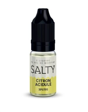 CITRON ACIDULÉ ~ Sel de nicotine