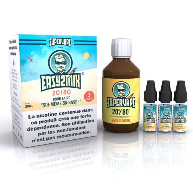 PACK BASE EASY2MIX 200 ml ~ 20 / 80