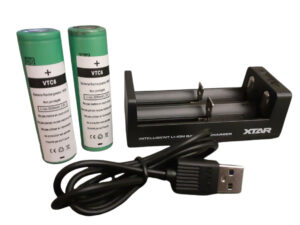 PACK CHARGEUR / 2 ACCUS 18650 SONY VTC 6