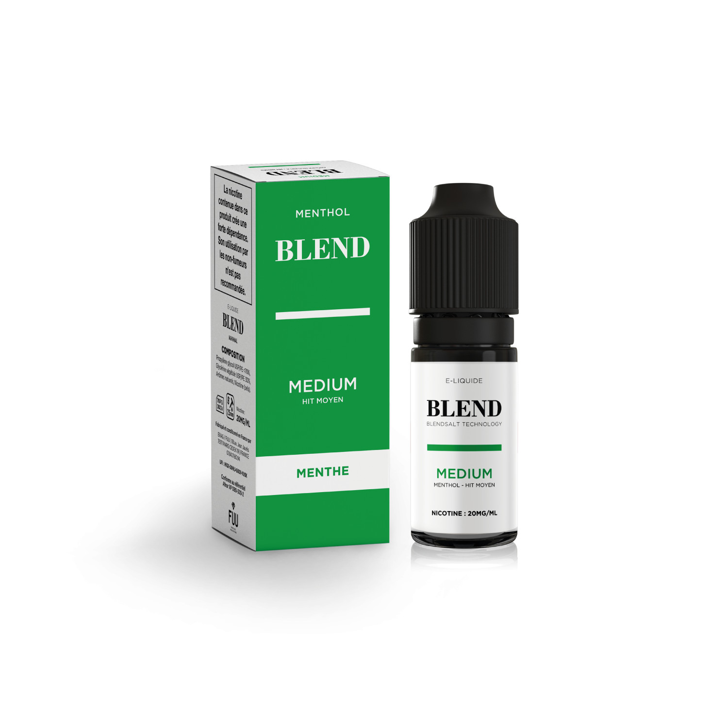 BLEND MENTHOL ~ Sels de nicotine