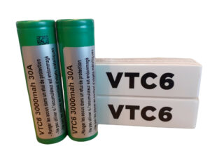 PACK 2 ACCUS SONY VTC6 3000 mah