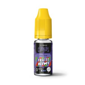 Cirkus-eliquide-10ml – Fraise Kiwi 0 5050