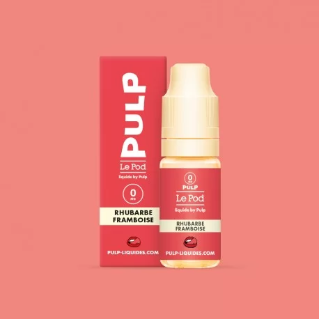 RHUBARBE FRAMBOISE ~ Le Pod By PULP